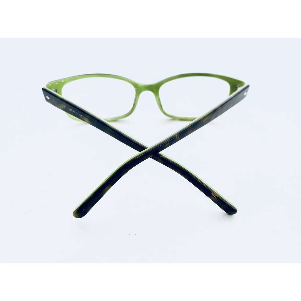 Kate Spade Brown Tortoise w Green Cat Eye Glasses Paxton 53 16 130 - Picture 7 of 12